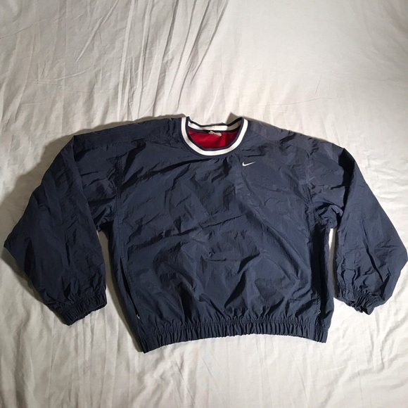 vintage nike pullover windbreaker
